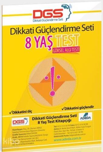 Dikkati Güçlendirme Seti (8 Yaş) Test; Görsel Algı Testi - 1