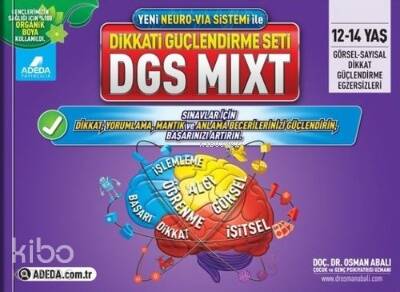 Dikkati Güçlendirme Seti Mixt 12-14 Yaş - 1