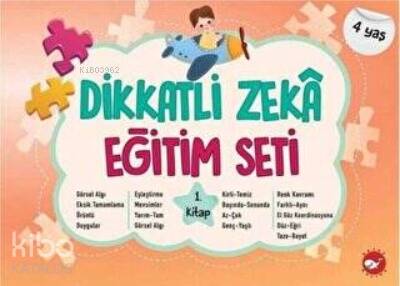 Dikkatli Zeka Eğitim Seti 1. Kitap (4 Yaş) - 1