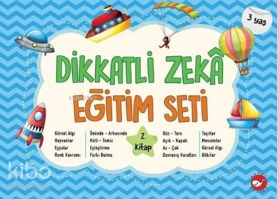 Dikkatli Zeka Eğitim Seti - 2.Kitap 3 Yaş - 1