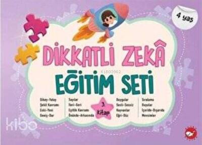 Dikkatli Zeka Eğitim Seti 3. Kitap (4 Yaş) - 1