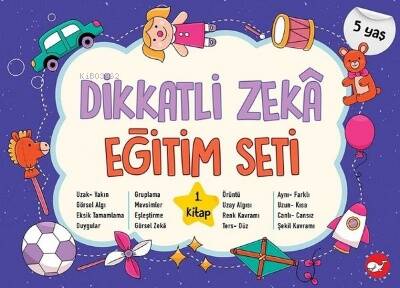 Dikkatli Zeka Eğitim Seti 5 Yaş - 1.Kitap - 1