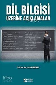 Dil Bilgisi Üzerine Açıklamalar - 1