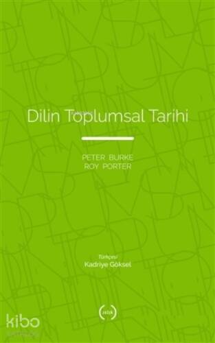 Dilin Toplumsal Tarihi - 1