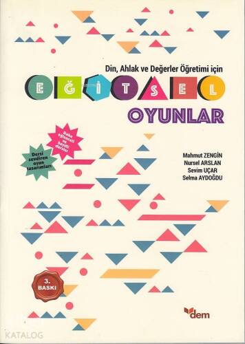 Din, Ahlak ve Değerler Öğretimi İçin Eğitsel Oyunlar - 1