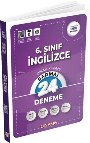 Dinamo Yayınları 6. Sınıf İngilizce Sarmal 24 lü Deneme Dinamik Serisi - 1