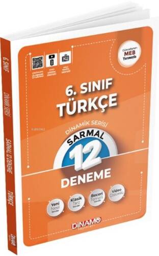 Dinamo Yayınları 6. Sınıf Türkçe Sarmal 12 li Deneme Dinamik Serisi - 1