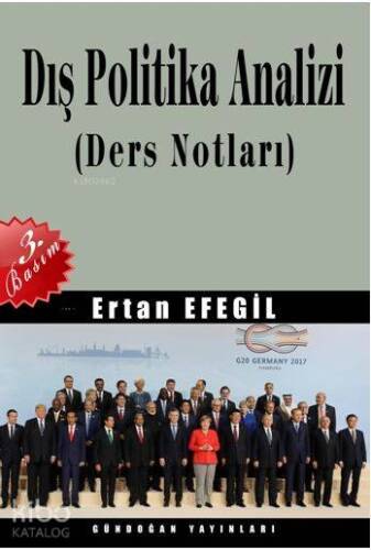 Dış Politika Analizi; (Ders Notları) - 1