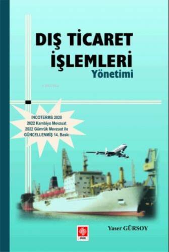 Dış Ticaret İşlemleri Yönetimi - 1