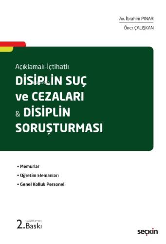 Disiplin Suç ve Cezaları & Disiplin Soruşturması - 1