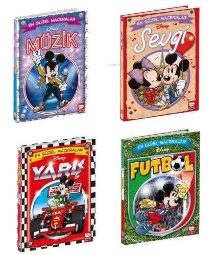 Disney Çizgi Roman Serisi 4 Kitap - 1