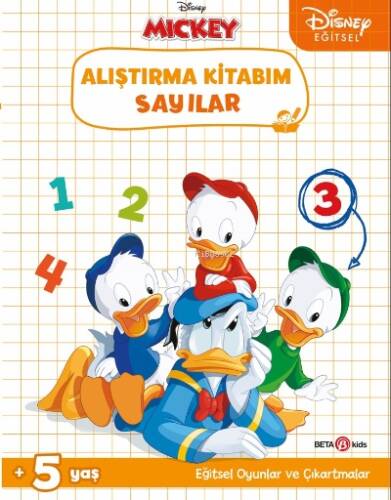 Disney Eğitsel Çıkartmalı Alıştırma Kitabım Sayılar - 1