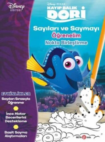 Disney Eğitsel Kayıp Balık Dori Sayıları ve Saymayı Öğrenelim 4+Yaş - 1