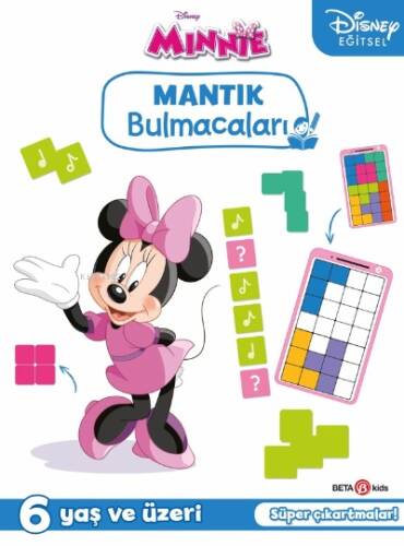 Disney Eğitsel Minnie Çıkartmalı Mantık Bulmacaları - 1