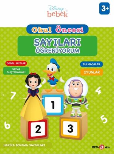 Disney Eğitsel Okul Öncesi Sayıları Öğreniyorum - 1