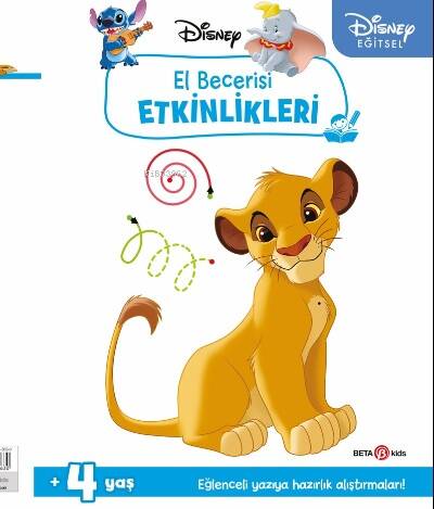 Disney Eğitsel Simba El Becerisi Etkinlikleri Yazıya Hazırlık - 1