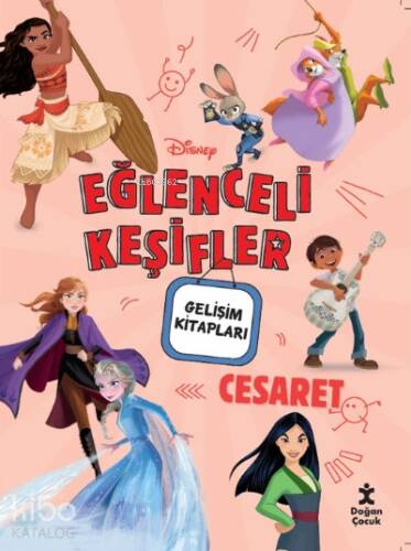 Disney Eğlenceli Cesaret Keşifler Gelişim Kitabı - 1