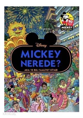 Disney Mickey Nerede?; Ara ve Bul Faaliyet Kitabı - 1