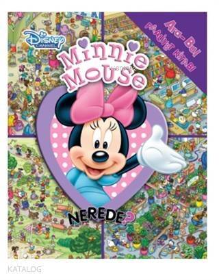 Disney Minnie Mouse Nerede?; Ara-Bul Faaliyet Kitabı - 1