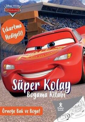 Disney Pixar Arabalar - Süper Kolay Boyama Kitabı - Çıkartma Hediyeli! Örneğe Bak ve Boya! - 1