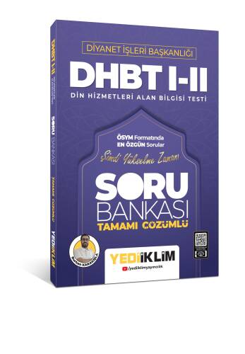 Diyanet İşleri Başkanlığı DHBT I-II Tamamı Çözümlü Soru Bankası - 1