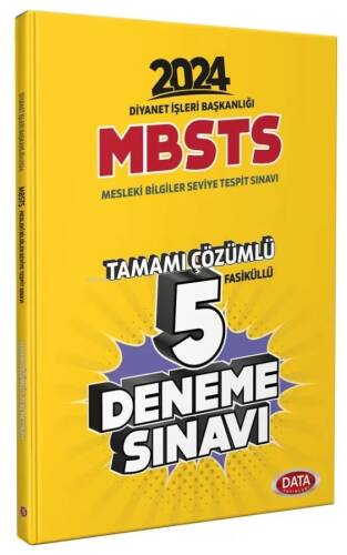 Diyanet İşleri Başkanlığı Mbsts Tamamı Çözümlü 5 Deneme Sınavı - 1