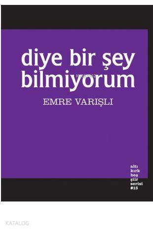 Diye Bir Şey Bilmiyorum - 1