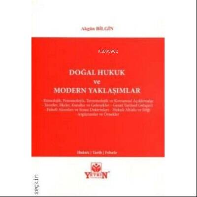 Doğal Hukuk ve Modern Yaklaşımlar - 1