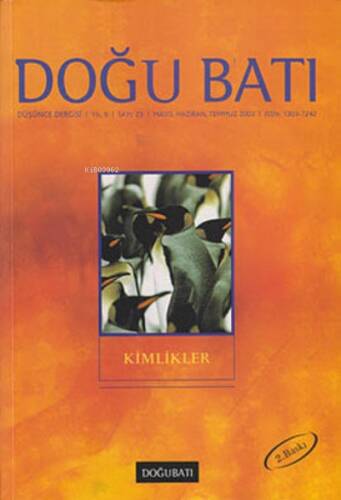 Doğu Batı Düşünce Dergisi Sayı: 23;Kimlikler - 1