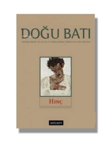 Doğu Batı Düşünce Dergisi Sayı:;77 Hınç - 1