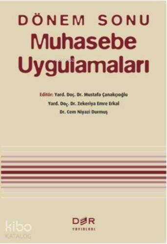 Dönem Sonu Muhasebe Uygulamaları - 1