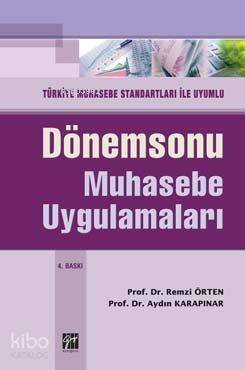 Dönemsonu Muhasebe Uygulamaları - 1