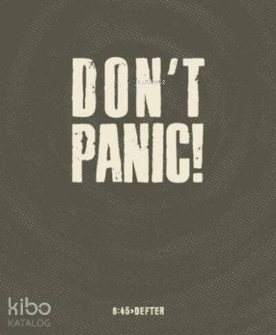 Don’t Panic! Kare Defter - 1