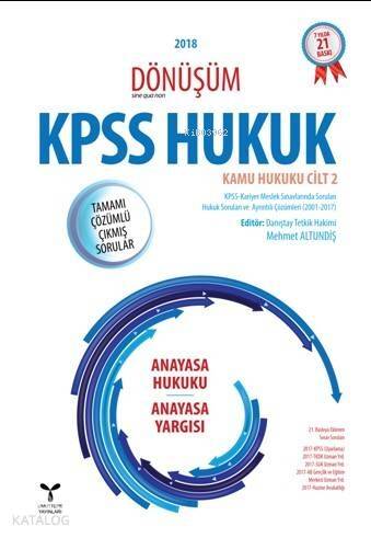 Dönüşüm - Anayasa Hukuku - Anayasa Yargısı KPSS Hukuk - 1