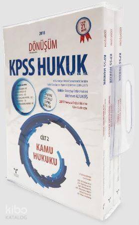 Dönüşüm KPSS -Cilt II- Kamu Hukuku (Modüler Set - 3 Kitap) - 1