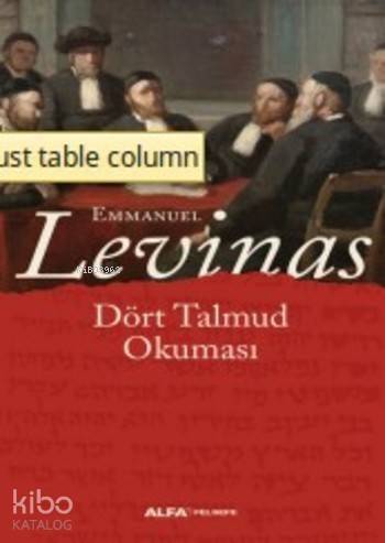 Dört Talmud Okuması - 1