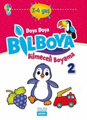 Doya Doya Bil Boya Bilmeceli Boyama 2 3-4 Yaş - 1