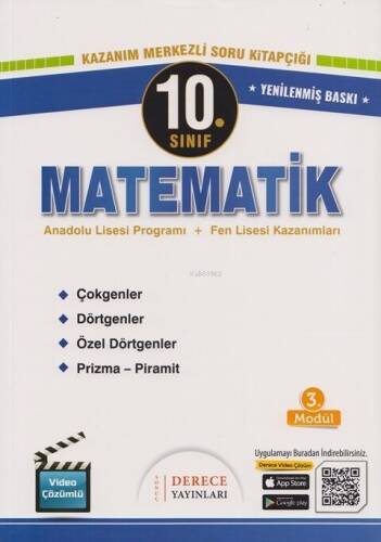 Drc.10. Sınıf Prizma- Piramit, Çokgenler Dörtgen Özel Dörtgenler - 1