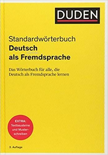 Duden Standardwörterbuch Deutsch Als Fremdsprache - 1