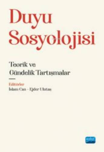 Duyu Sosyolojisi- Teorik ve Gündelik Tartışmalar - 1