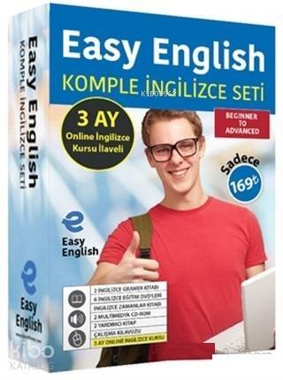 Easy English Komple İngilizce Eğitim Seti; 3 Ay Online İngilizce Kursu İlaveli - 1