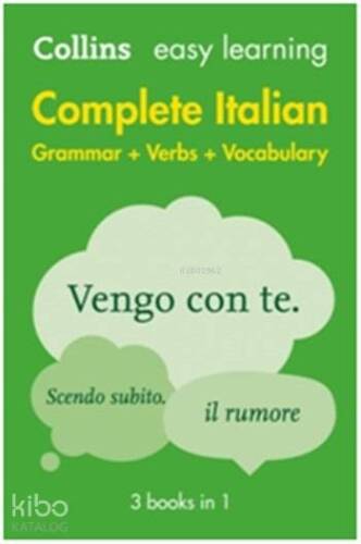 Easy Learning Complete Italian;Grammar + Verbs + Vocabulary - 1