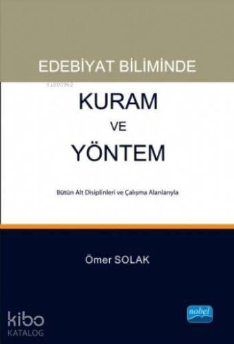 Edebiyat Biliminde Kuram ve Yöntem - 1