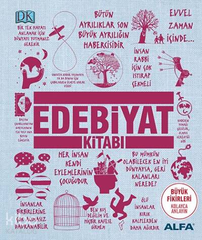 Edebiyat Kitabı (Ciltli);Büyük Fikirleri Kolayca Anlayın - 1