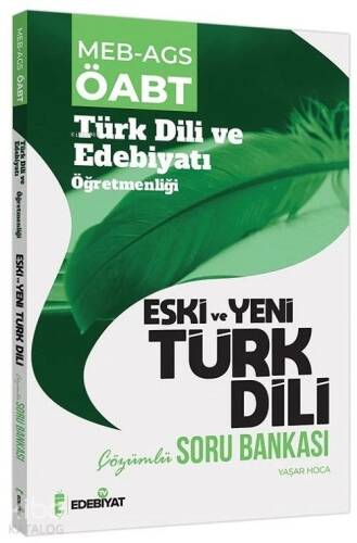 Edebiyat TV ÖABT Türk Dili ve Edebiyatı Eski ve Yeni Türk Dili Soru Bankası Çözümlü - 1