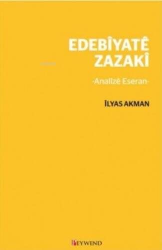 Edebiyatê Zazakî - 1