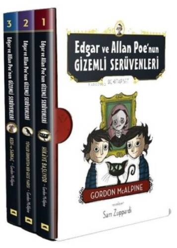 Edgar ve Allan Poe'nun Gizemli Serüvenleri Seti-3 Kitap Takım-Özel Kutulu - 1