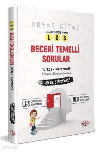 Editör LGS Beceri Temelli Sorular-Türkçe-Matematik - 1