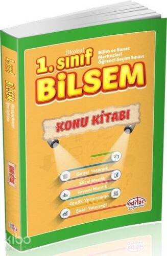 Editör Yayınları 1. Sınıf Bilsem Tüm Dersler Konu Kitabı Editör - 1