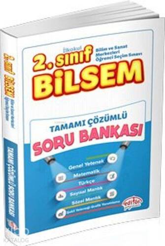 Editör Yayınları 2. Sınıf Bilsem Tamamı Çözümlü Soru Bankası Editör - 1